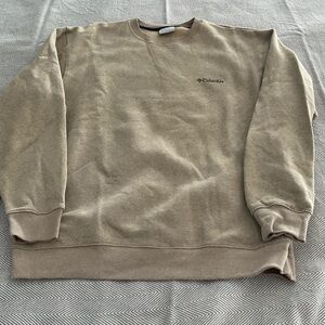 Columbia Men's Beige Crewneck Sweatshirt